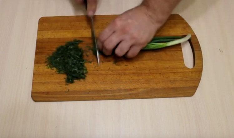 Slib friske urter og løg.