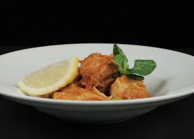 delicios cod în aragaz lent: gătește conform unei rețete pas cu pas cu o fotografie.