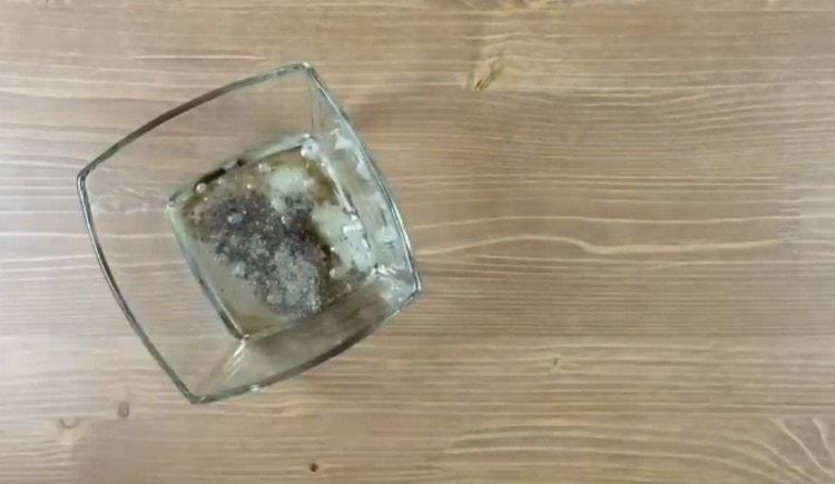 Marinade für Fisch kochen.