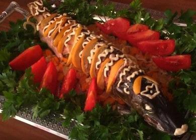 Ștefă apetisantă în cuptor în folie: rețetă pas cu pas cu o fotografie.