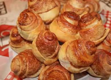 Kā iemācīties gatavot gardas rauga kanēļa maizītes