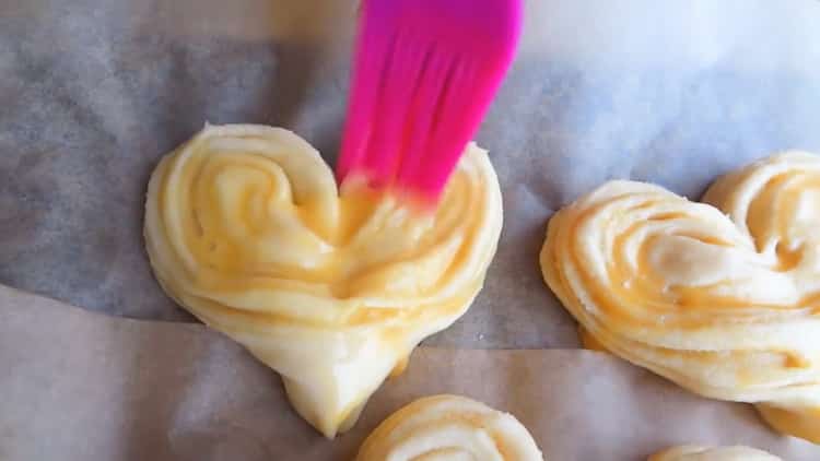 Сърца за мъфини със захар: стъпка по стъпка рецепта със снимки