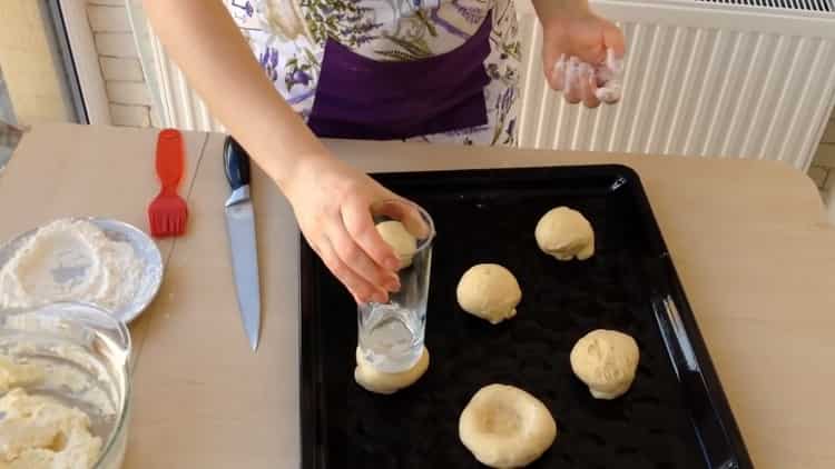 Lav et hak for at lave ostekager med cottage cheese