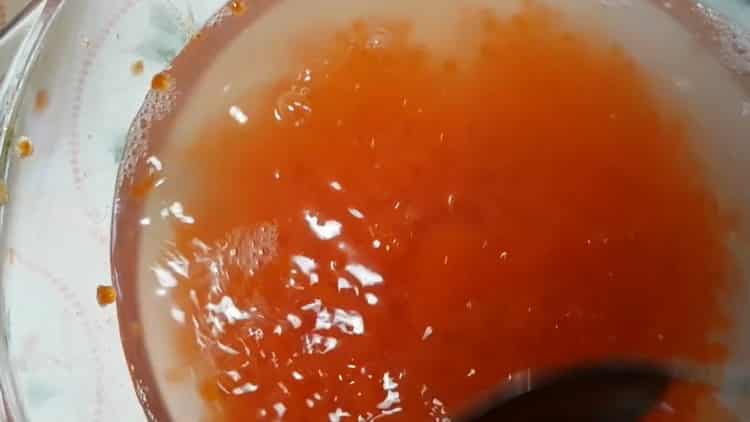 Înainte de a sări caviar de păstrăv, pregătiți toate ingredientele