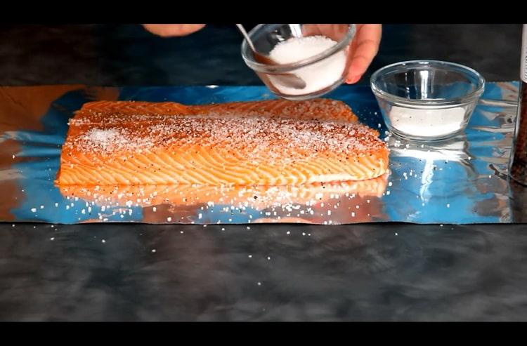 Før saltning skal du tilberede krydderier