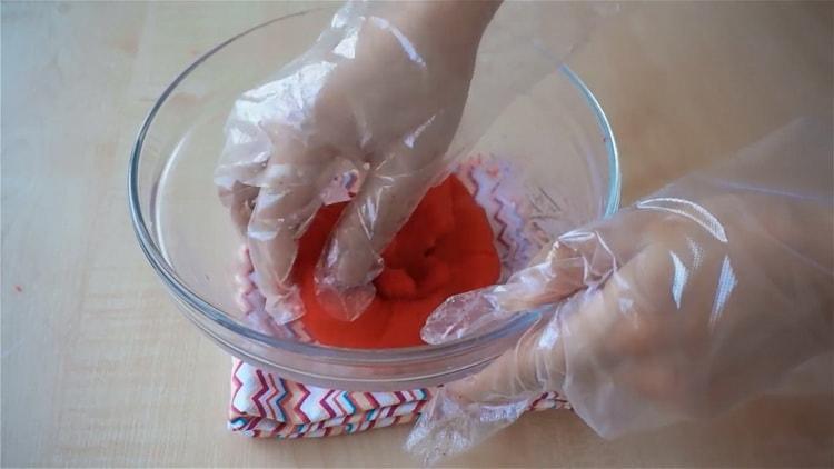 Cupcakes за 14 февруари, стъпка по стъпка човек с рецепта със снимка