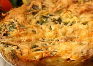 Cocotte de chou au four selon une recette pas à pas avec photo