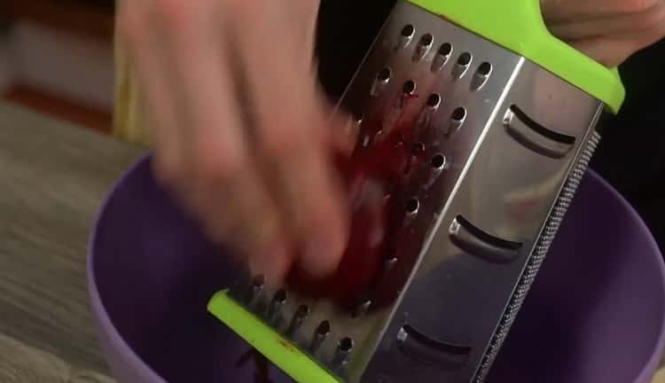 לבישול קרפצ'יו סלמון, גרדו סלק