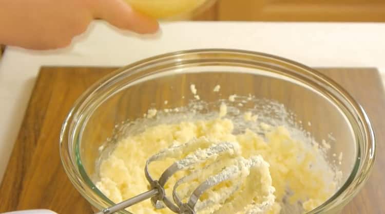 Při přípravě hlavního košíčku postupně zadejte přísady