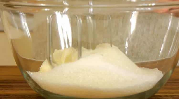 Vaření košíček s rozinkami v hlavním městě podle hosta