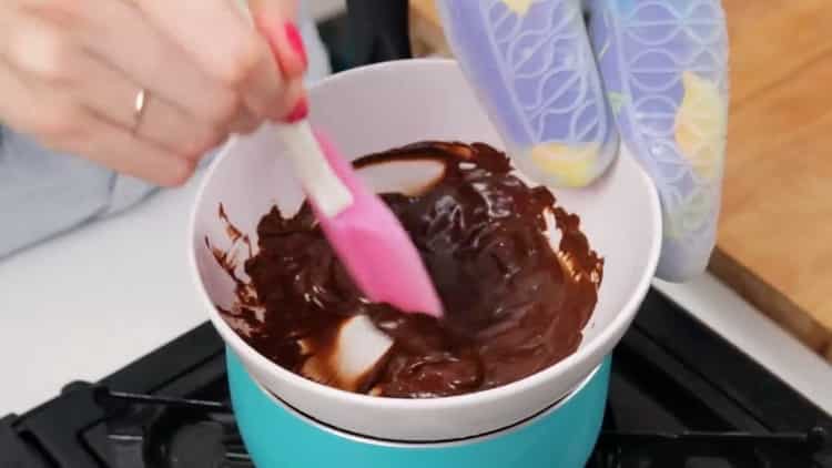 Направете шоколадов ягодов чийзкейк