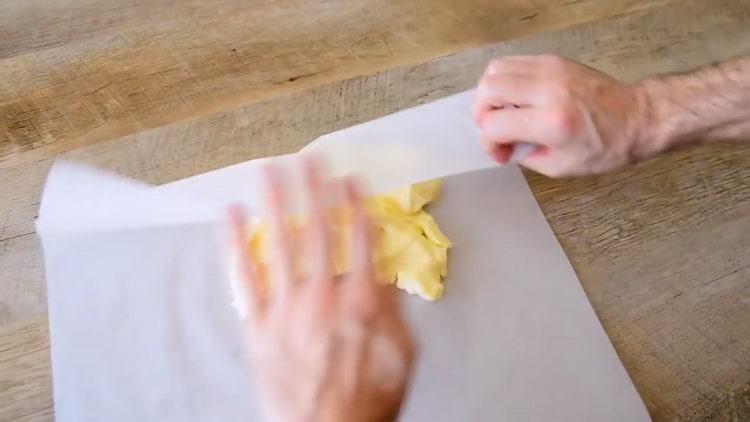 За да направите крозани, пригответе маслото