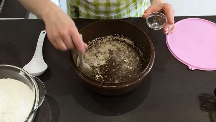 Forbered ingredienserne til majsbrød