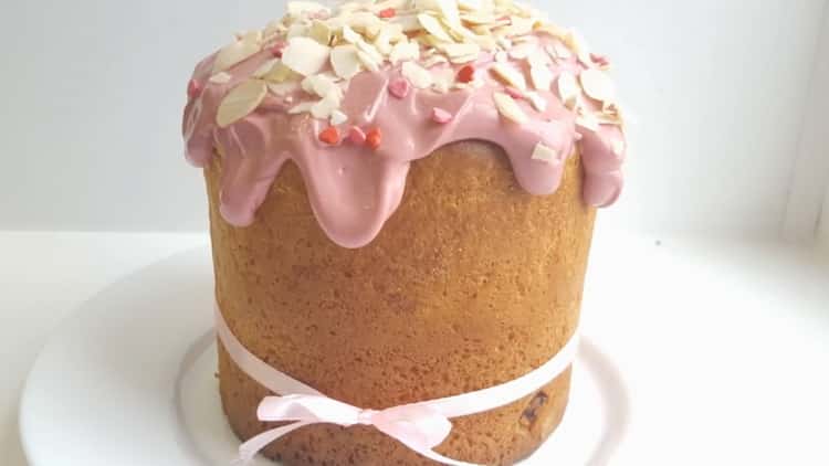 Forbered en glasur med rosiner