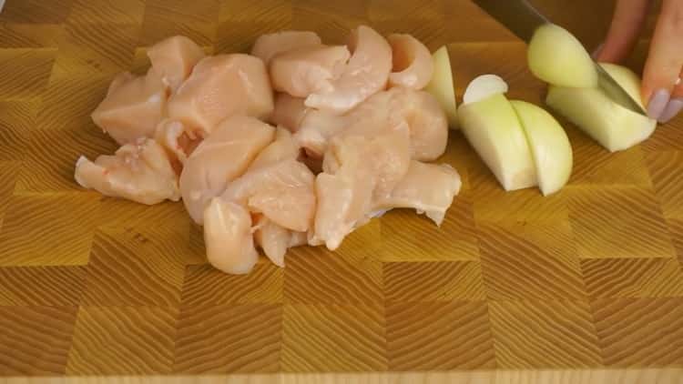 Готвене мързелив кефир с кайма