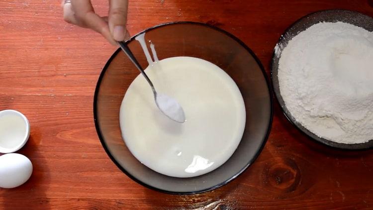 Per fer pastissos plans, feu massa