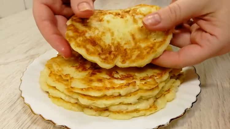 prăjiturile din tigaie sunt gata