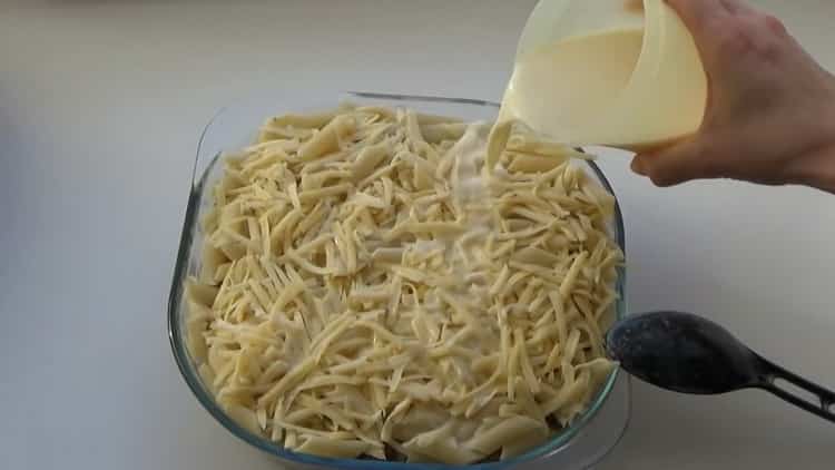 Per fer pasta, ompliu