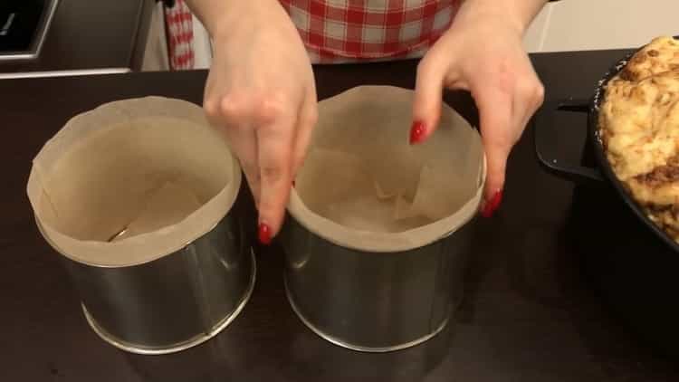 Para fazer um bolo de chocolate, prepare formulários