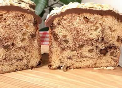 Bolo de Páscoa de chocolate - uma deliciosa receita