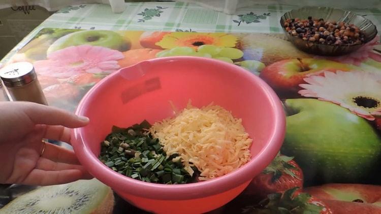 Per fer pastissos de rentat, prepareu els ingredients