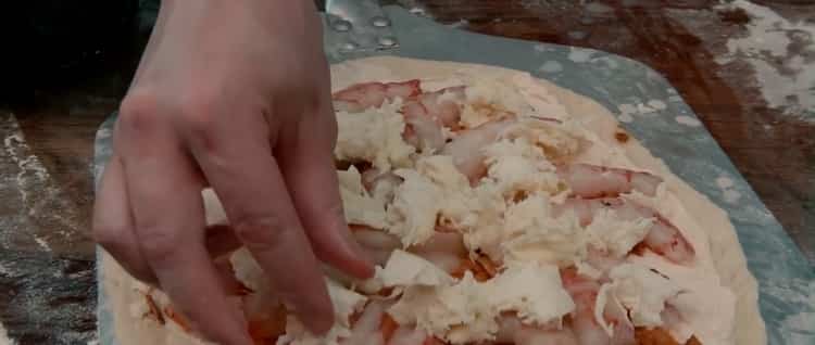 Pizza cu creveți: rețetă pas cu pas cu fotografie