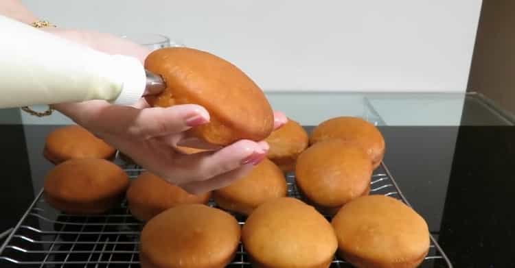 Rosquillas con relleno: receta paso a paso con foto