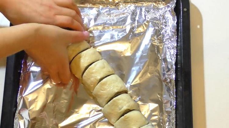 להכנת לחמניות פשוטות להכין תבנית