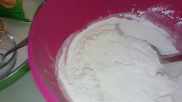 Pentru a face prăjituri de orez, pregătiți ingredientele