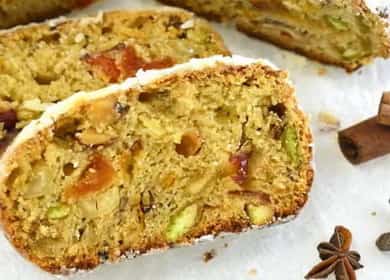 Duftende jul Cupcake - tysk Stollen