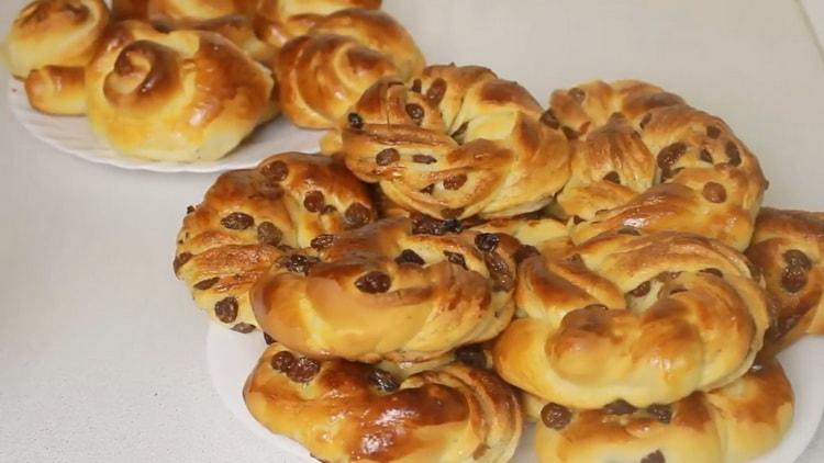 panets de massa de llevat a punt