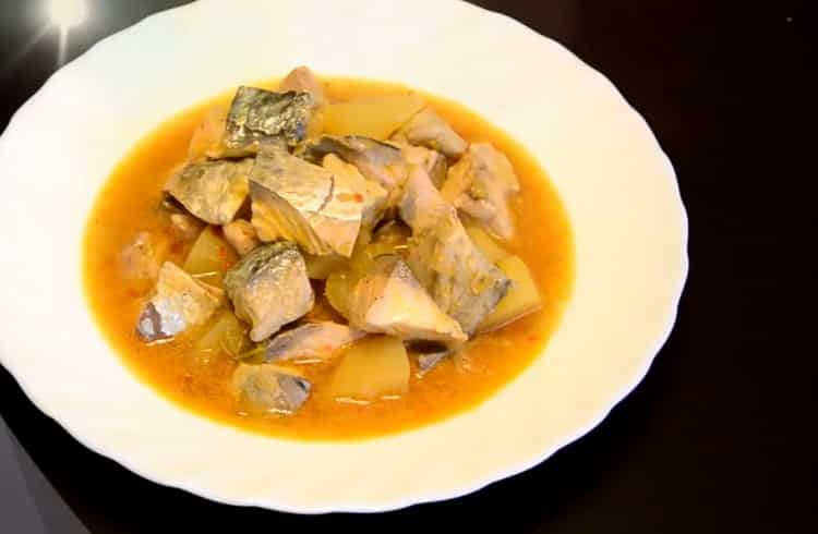 ciorba de macrou este gata