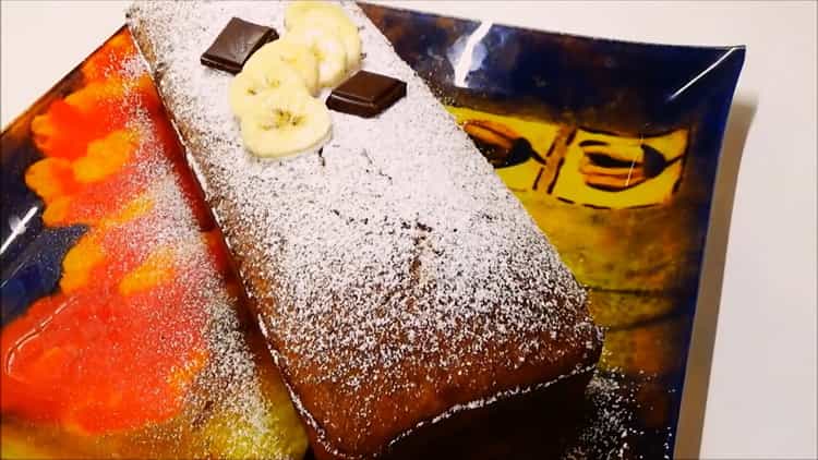 Curd Banana Cupcake Ready