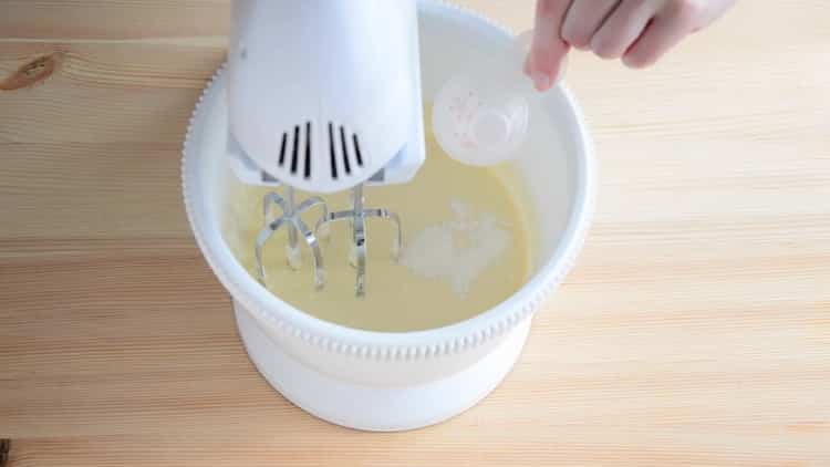 Pentru a face napolitane, pregătiți ingredientele