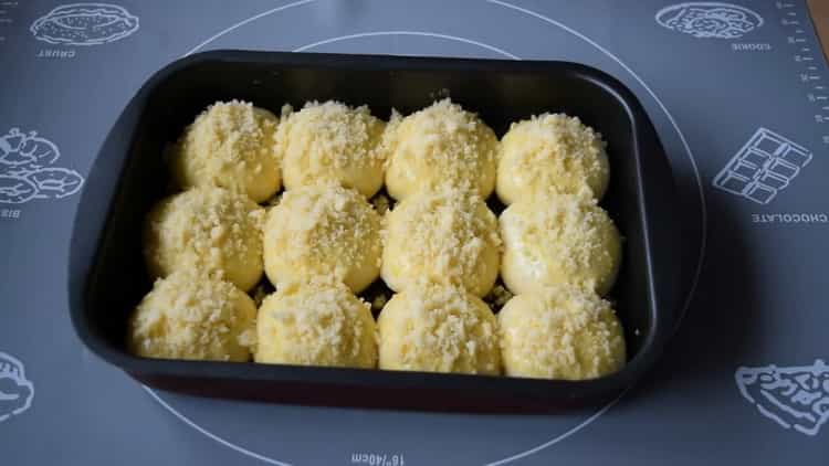 Pâte pour petits pains au four: une recette pas à pas avec des photos