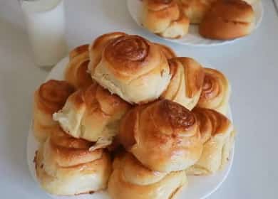 Cum să înveți cum se prepară produse de patiserie delicioase pentru chifle cu drojdie uscată