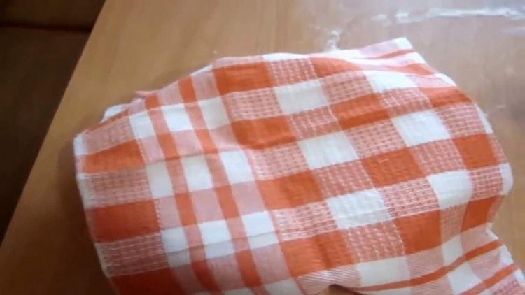 Aluat pentru paste cu vodka conform unei retete pas cu pas cu fotografie