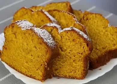 Muffin de abóbora invulgarmente delicioso com laranja deliciosa