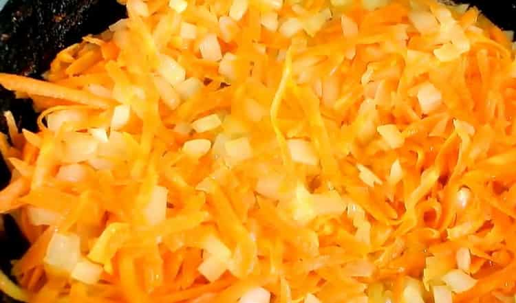 לבישול זנדר ממולא, בישול ירקות