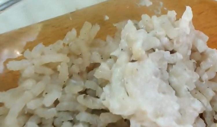 לבישול מוט עץ חזה ממולא, גלגל את המלית