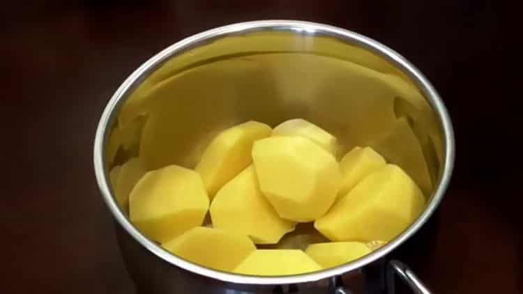 Para sa paghahanda ng mga Finnish tortillas. ihanda ang mga sangkap