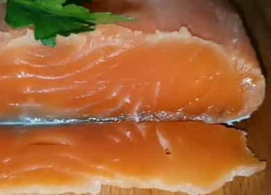 Păstrăv ușor sărat - o rețetă de casă