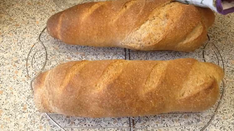 pão de farelo pronto