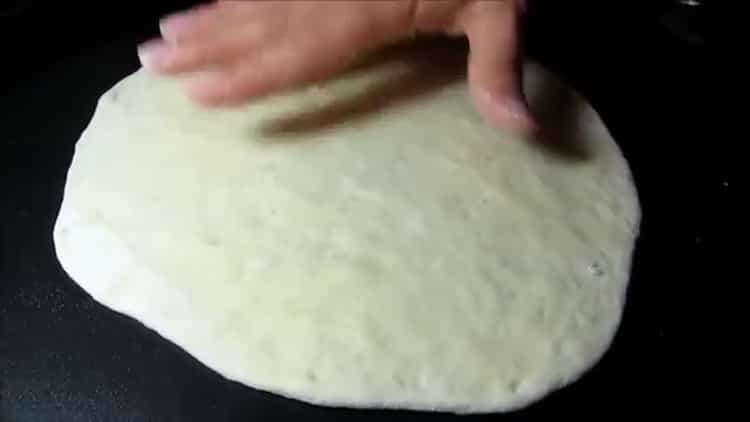 värm pannan för att laga mat