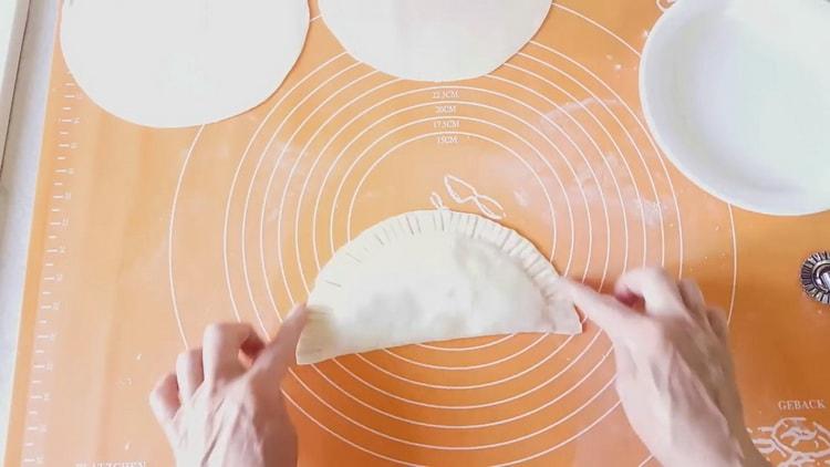 Bilden Sie ein Produkt für die Herstellung von Gebäck aus Blätterteig