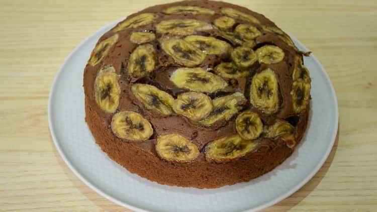 Cupcake cu banane de ciocolată super delicioase