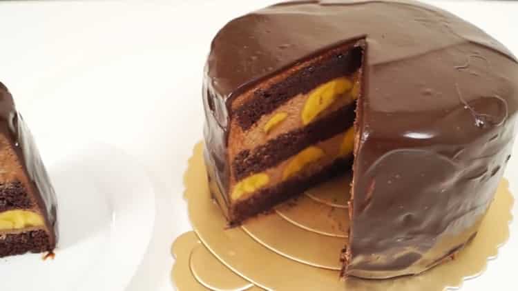 Chocolate Banana cake - Masarap na Masarap