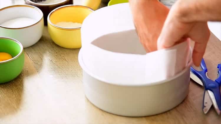 Japon pamuklu cheesecake yapmak için. malzemeleri hazırla