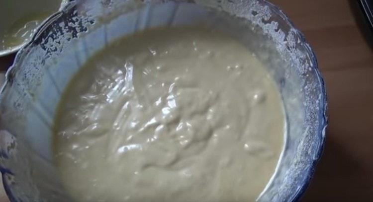 Aluatul este destul de gros.