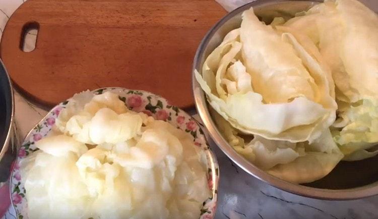 Blade kan sorteres efter størrelse.